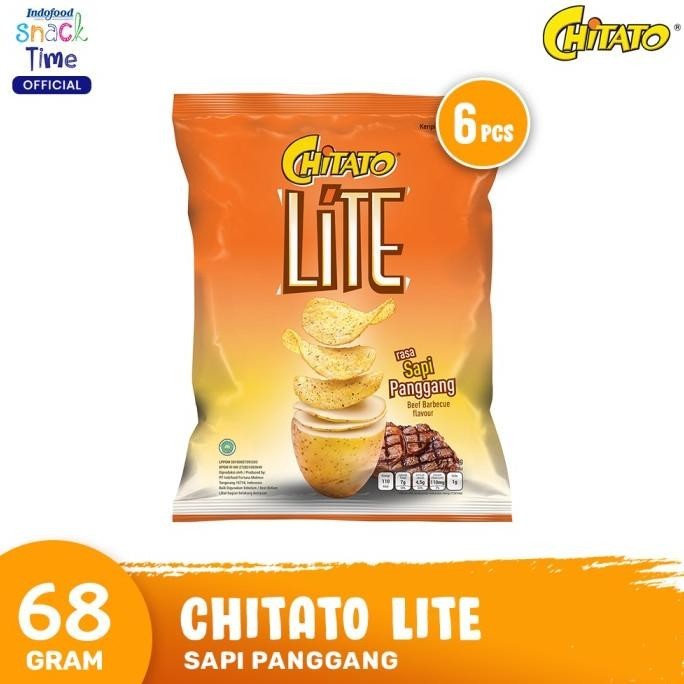 

TERBARU CHITATO LITE SAPI PANGGANG 68 GR - 6 PCS !!!!!
