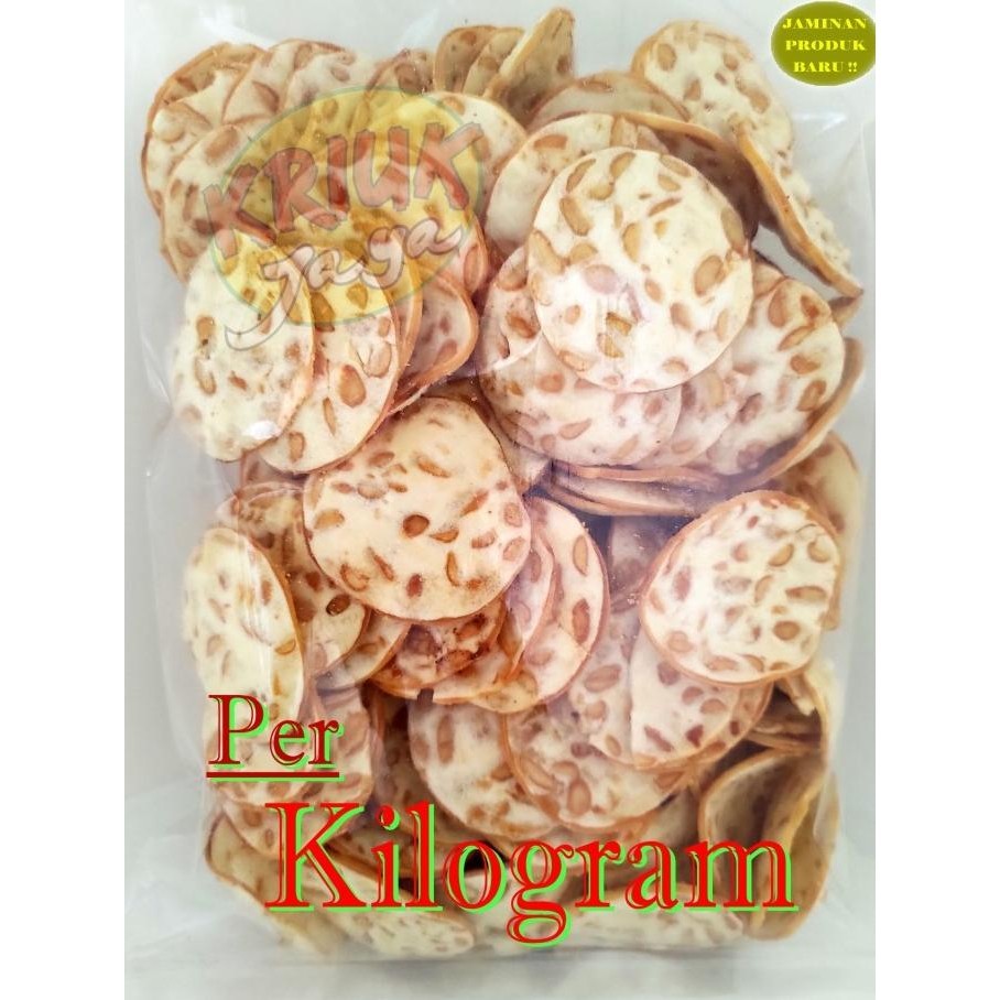 

TERBARU KERIPIK TEMPE OVEN MINI /TEMPE SAGU... SPESIAL ( CURAH / KILOAN ) !!!!!