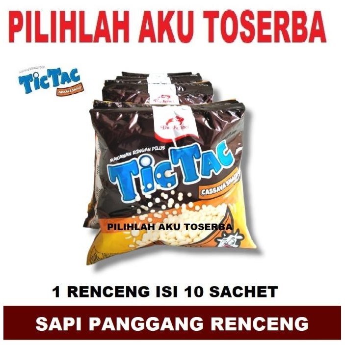 

READY STOCK TIC TAC SAPI PANGGANG RENCENG - ( HARGA 1 BAL ) !!!!!