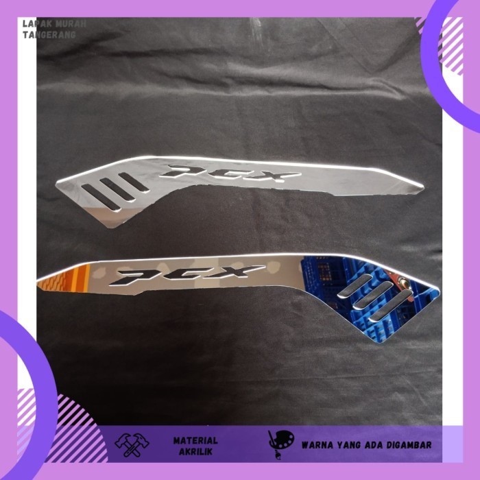 Promo Cover Garnish Samping Pcx 160 Aksesoris Motor Pcx 160 Side Deck Pad Murah