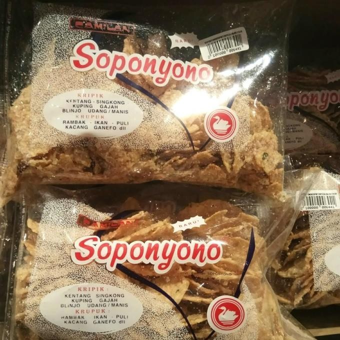 

BIG SALE SOPOYONO KRIPIK TEMPE DAUN JERUK 170 GR !!!!!