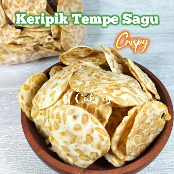 

BIG SALE KERIPIK TEMPE SAGU CRISPY - 500 GRAM !!!!!