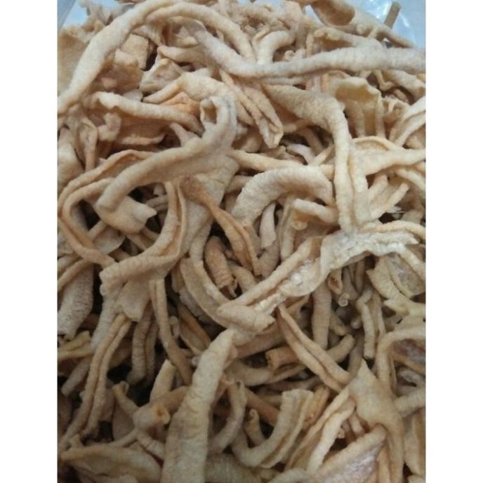 

READY STOCK KERIPIK USUS AYAM ORIGINAL TANPA TEPUNG 500 GRAM KRIPIK USUS MANJA !!!!!