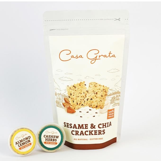 

READY STOCK CASA GRATA LARGE MIX AND MATCH [CRACKERS + DIP] !!!!!