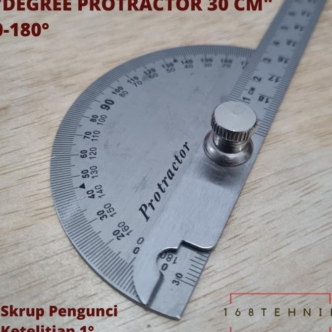 

BIG SALE BUSUR DERAJAT 30 CM / DEGREE PROTRACTOR 0-12INCH / SUDUT DERAJAT !!!!!