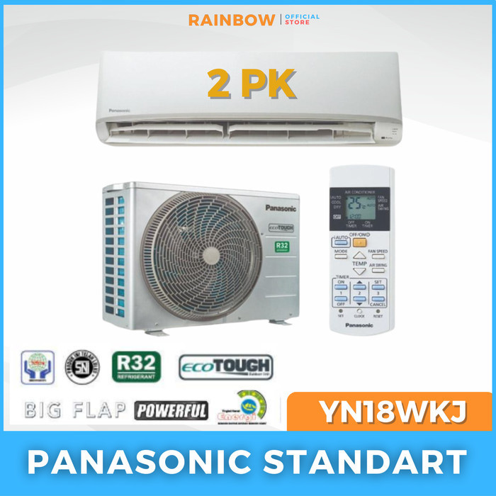 Ready AC PANASONIC 2 PK CS-YN18WKJ Standard R32