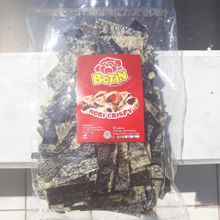 

N Crispy - Seaweed - Rumput Laut Mentah 250 Gr Botan Vegan & Vege
