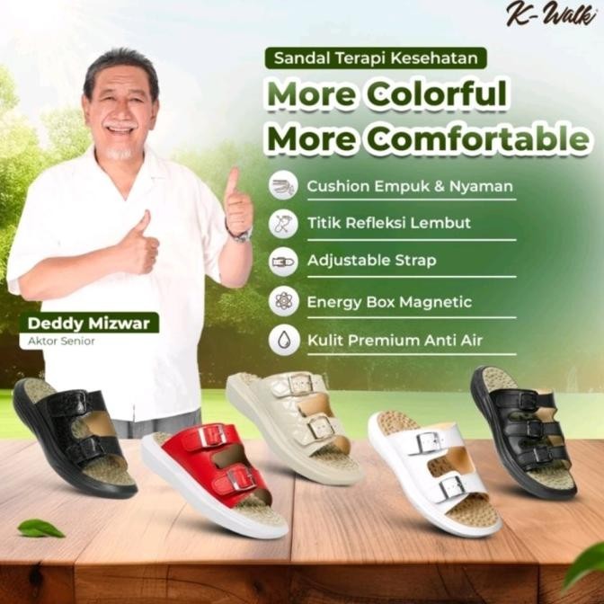 Jaco Kozuii K-walk sandal kesehatan dan replexi original