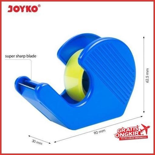 

Promo Hemat Tape Cutter Tape Dispenser Pemotong Pita Perekat Joyko Tc-117 Terbaik