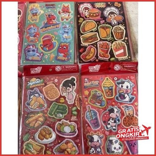 

Terlaris Sticker Foam Fancy Stiker Hologram Fancy Foam Termurah