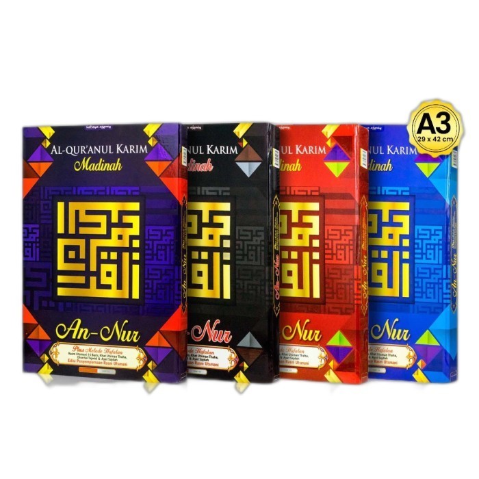 Al Quran Lansia Madinah Besar Mushaf Usmani A3