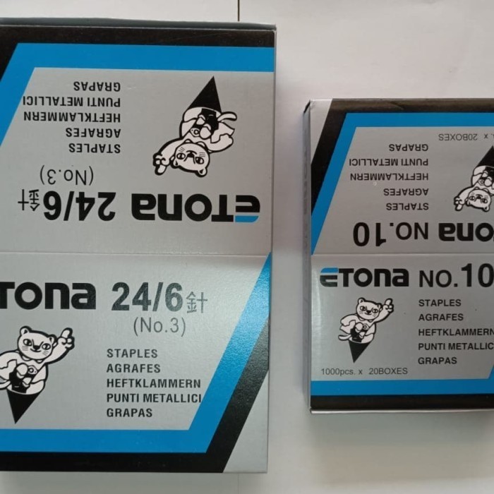 

New Isi Staples Etona Nomor 3 Premium