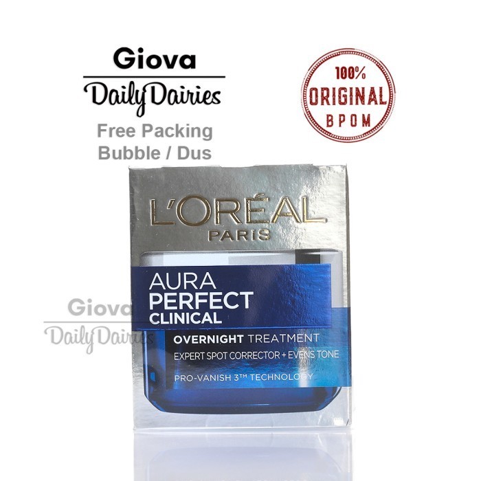 Loreal White Perfect Clinical Night Cream 50Ml Overnight Treatment