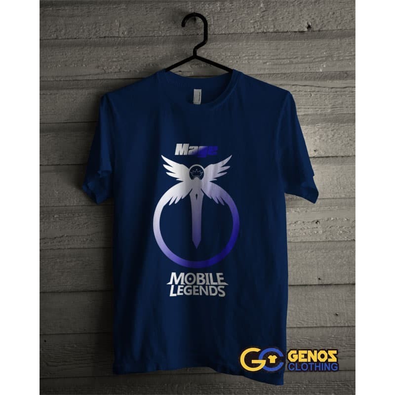 SH364 Kaos Distro Custom 53K Kaos Mobile Legend Mage Sablon Baju TERBARU