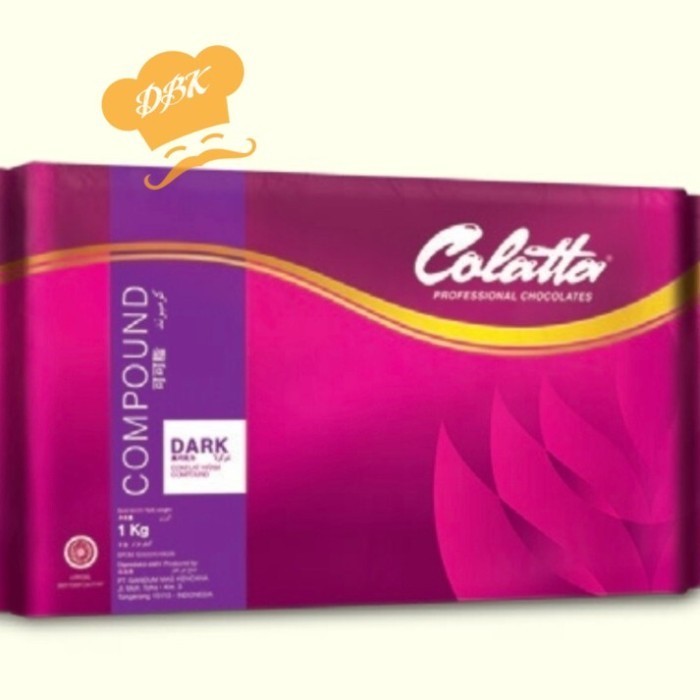 

Ready Coklat Collata DARK 1kg coklat block coklat batang COMPOUND