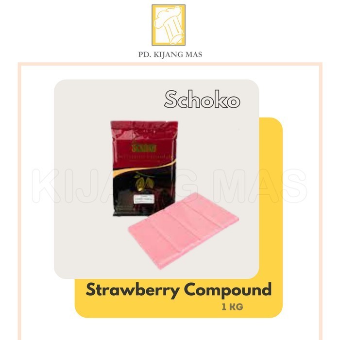 

Ready Schoko Strawberry Compound - 1kg