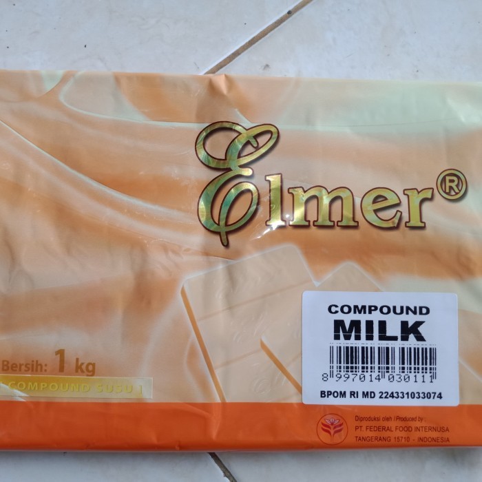 

Ready Coklat Compound White Elmer 1kg