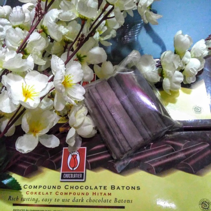 

Ready Coklat tulip/Tulip Chocolate Stick Batons Compound 500gr repack