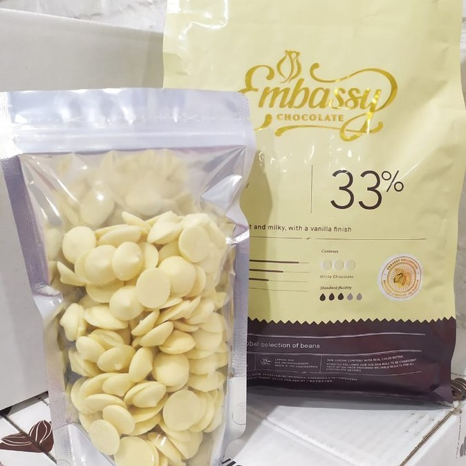 

Ready Tulip Zen White coklat white couverture [ 250gr REPACK ]