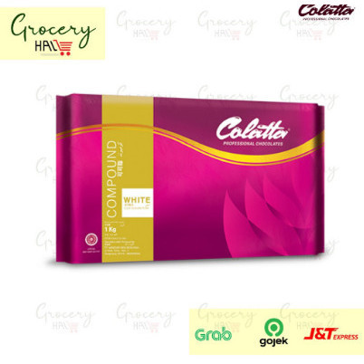 

Ready COLATTA WHITE CHOCOLATE COMPOUND 1 KG