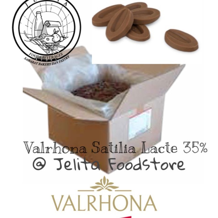 

Ready Valrhona Satilia Lactee 35% 250gr