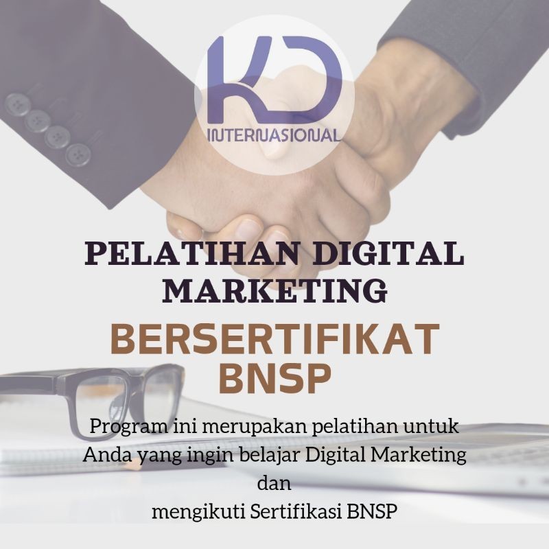 Pelatihan digital marketing BNSP KOMBAS