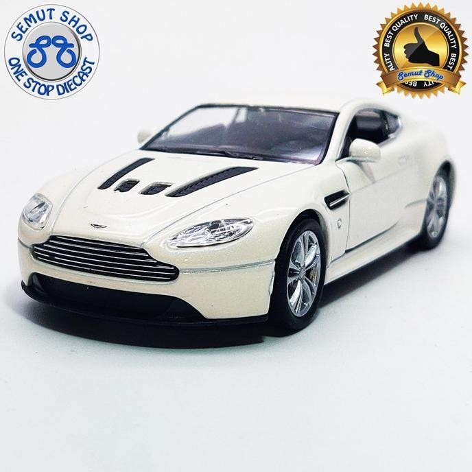 Welly Nex Aston Martin V12 Vantage Miniatur Mobil Aston Martin V12