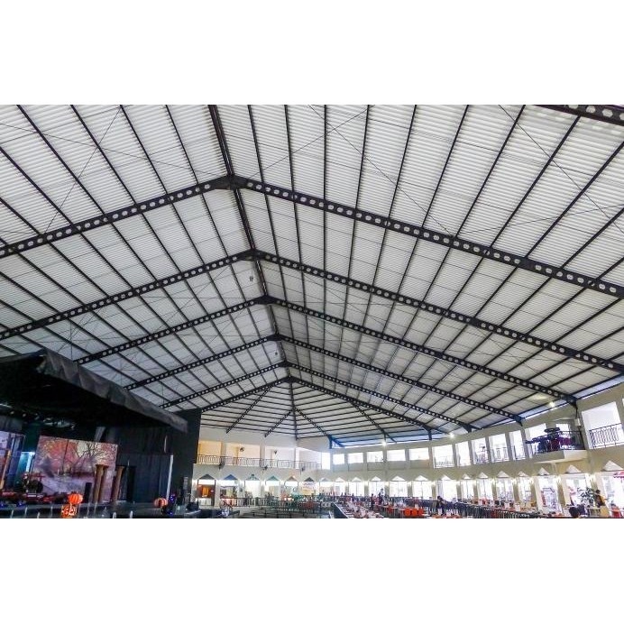 Atap Upvc Rooftop I-Series I Series Rumah Gedung Ruko Putih 3.5 Meter