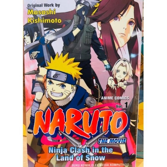 Buku komik naruto the movie ninja clash in the land of snow vol 1