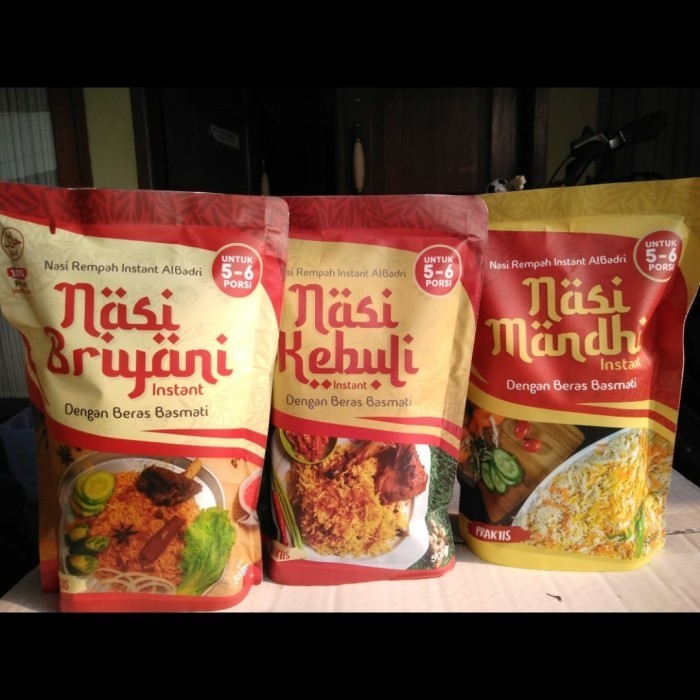 

Ready Nasi Rempah Instan Albadri