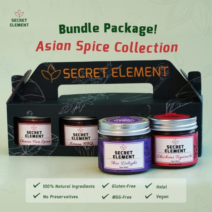 

Ready Bundle Package: Asian Spice Collection/ Bumbu Masak