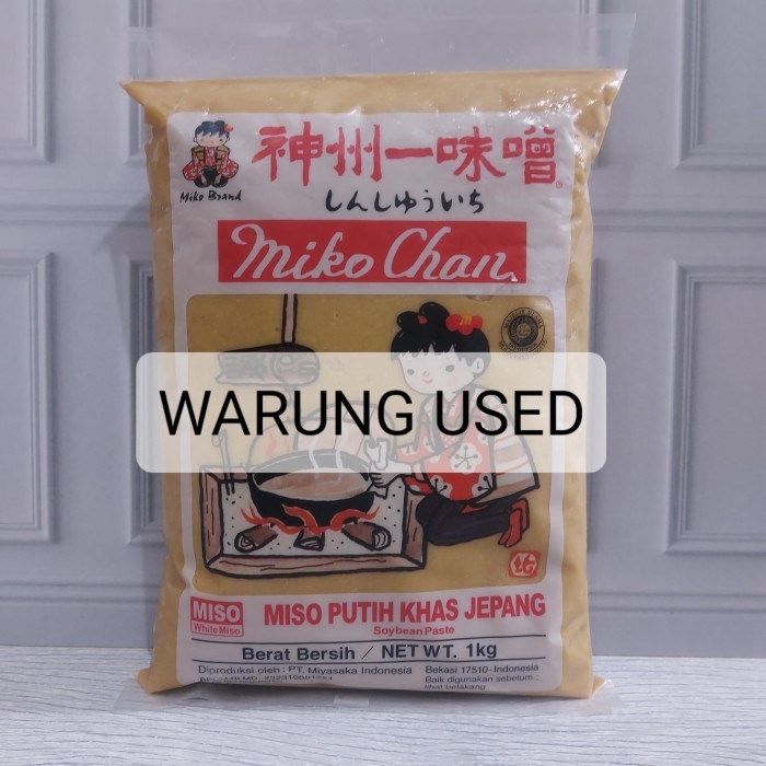 

Ready HALAL MISO PASTE MIKOCHAN 1kg TAUCO PUTIH JEPANG HALAL