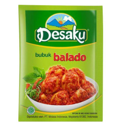 

Ready Desaku bubuk balado [12,5gr/120pcs/1 karton]