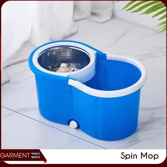 Shipping Alat Pel Praktis Spin Mob Putar Otomatis Pengepel Lantai Dengan Ember Update 2024