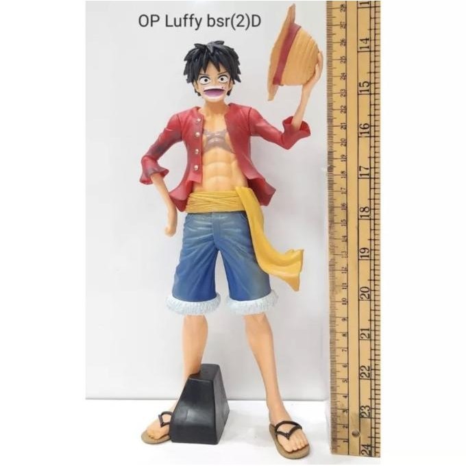 Action figure one piece luffy besar kode d