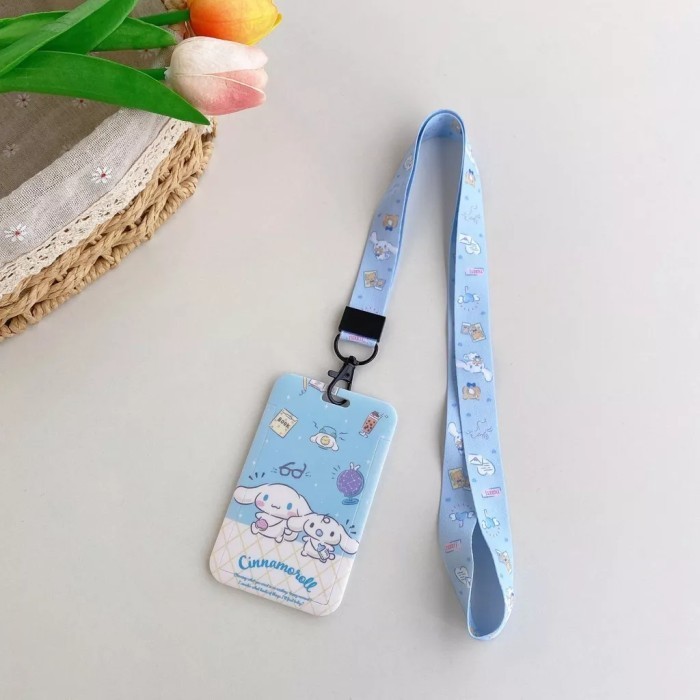 

Lanyard Tali Id Card Kartu Tali Gantungan Hp Cinnamoroll Photocard Tag