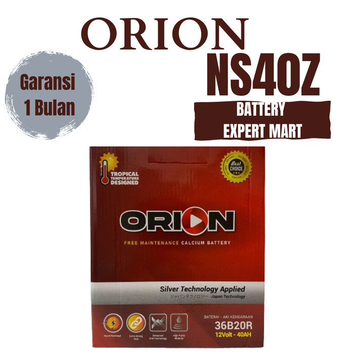 Masih Ada Aki Mobil Suzuki Vitara (1992-1995), Escudo (1993) Orion Ns40Z Mf