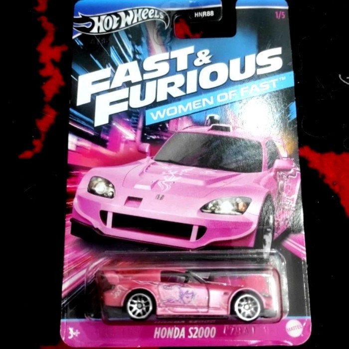 HOTWHEELS TERBARU FAST AND FURIOUS HONDA S2000 PINK