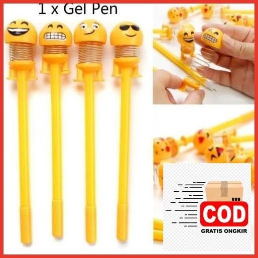 

Get New Pulpen Gel Mantul Emoji Bahan Bermutu