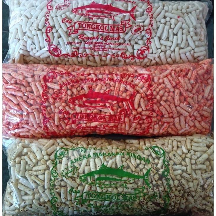 

Kerupuk Ikan Tongkol Viral Lombok Ijo/Ori/Balado 1Kg