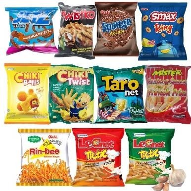 

[Rcg] Snack 10Pcs = 1 Renceng Aneka Taro, Chiki, Chiki Twist, Jetz, Rin-Bee, Smax Ring, Sponge, Lea Tic, Twisko, Mr. Kentang