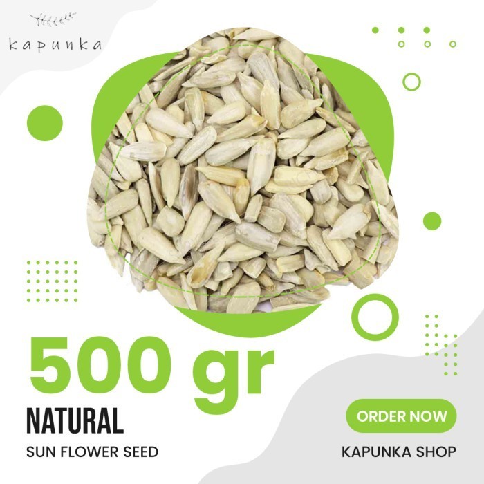 

Kuaci Panggang 500Gr/ Sun Flower Seed Roasted 500Gr