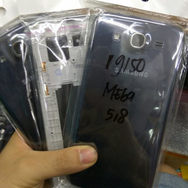 CASING HOUSING KESING FULLSET SAMSUNG GALAXY MEGA I9150 I9152 ORIGINAL
