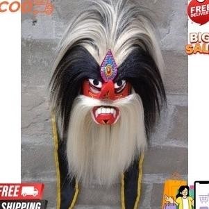 Ganongan Topeng Ganong Topeng Bujang Ganong Topeng Ganongan Anak Topeng Bujang Ganong Sintetis Tradi