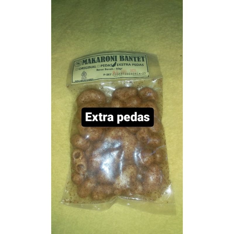 

Makaroni bantet viral rasa extra pedas/makaroni bantat murah