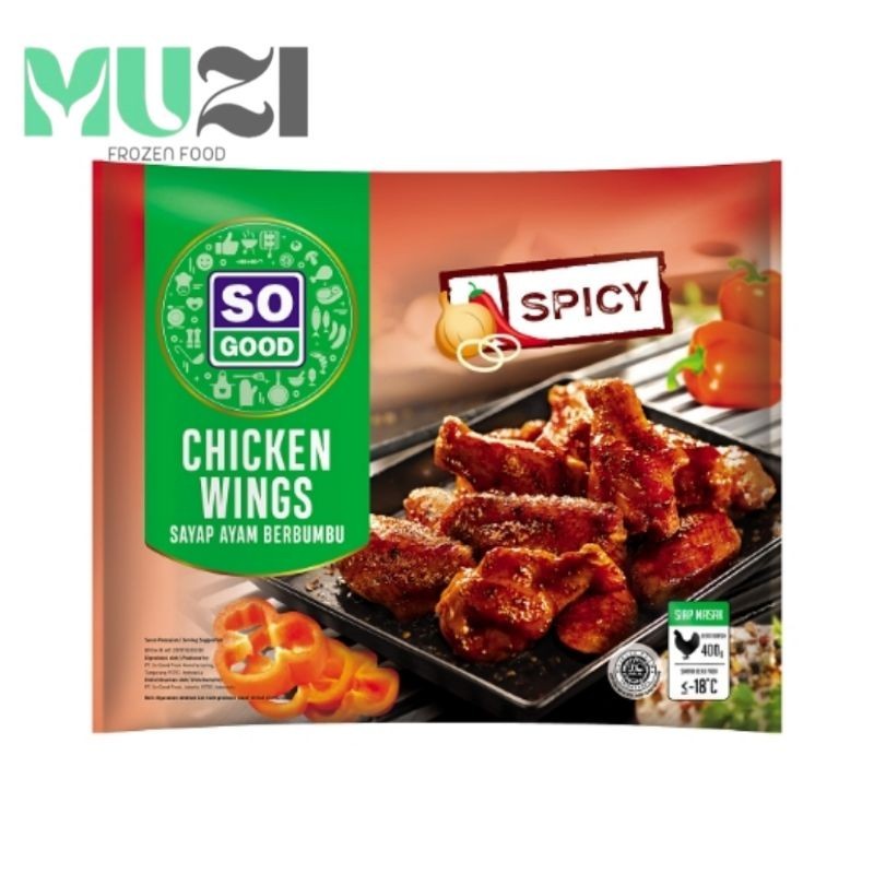 

SO GOOD SPICY WING 400GR