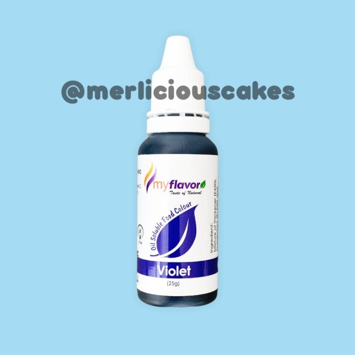 

[DIAJENG SHOP] Violet Oil My Flavor Food Colour Pewarna Makanan Buttercream BIG SALE
