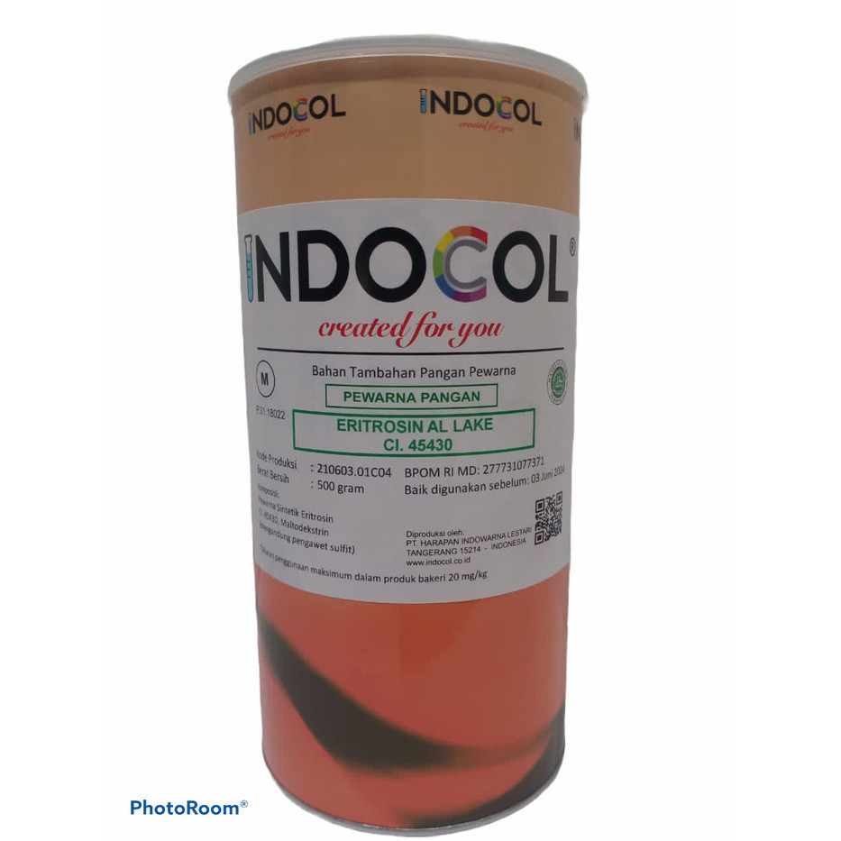 

[DIAJENG SHOP] Pewarna Makanan INDOCOL LAKE ERITROSIN CI-45430 (RC) (OIL BASED) BIG SALE