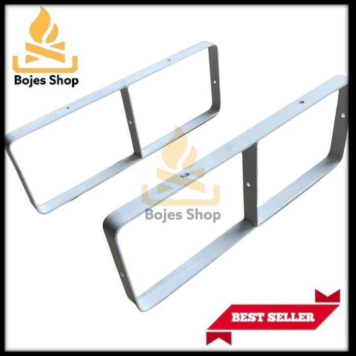 Besi Bracket Rak Tempel Dinding Besi Penyangga Rak Gantung Dinding