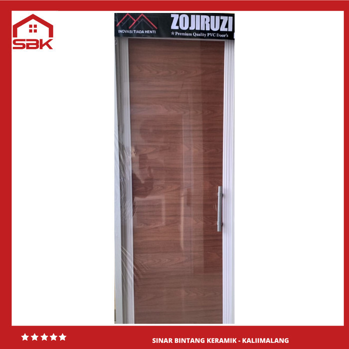 PINTU PVC PINTU KAMAR MANDI 70X195 FULL PVC ZOJIRUZI
